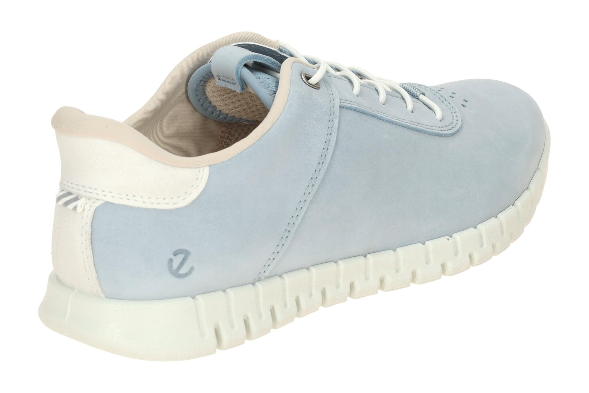 Ecco Gruuv Lite Slipper Schuhe hellblau Damen Easy Slip 246323 4/7