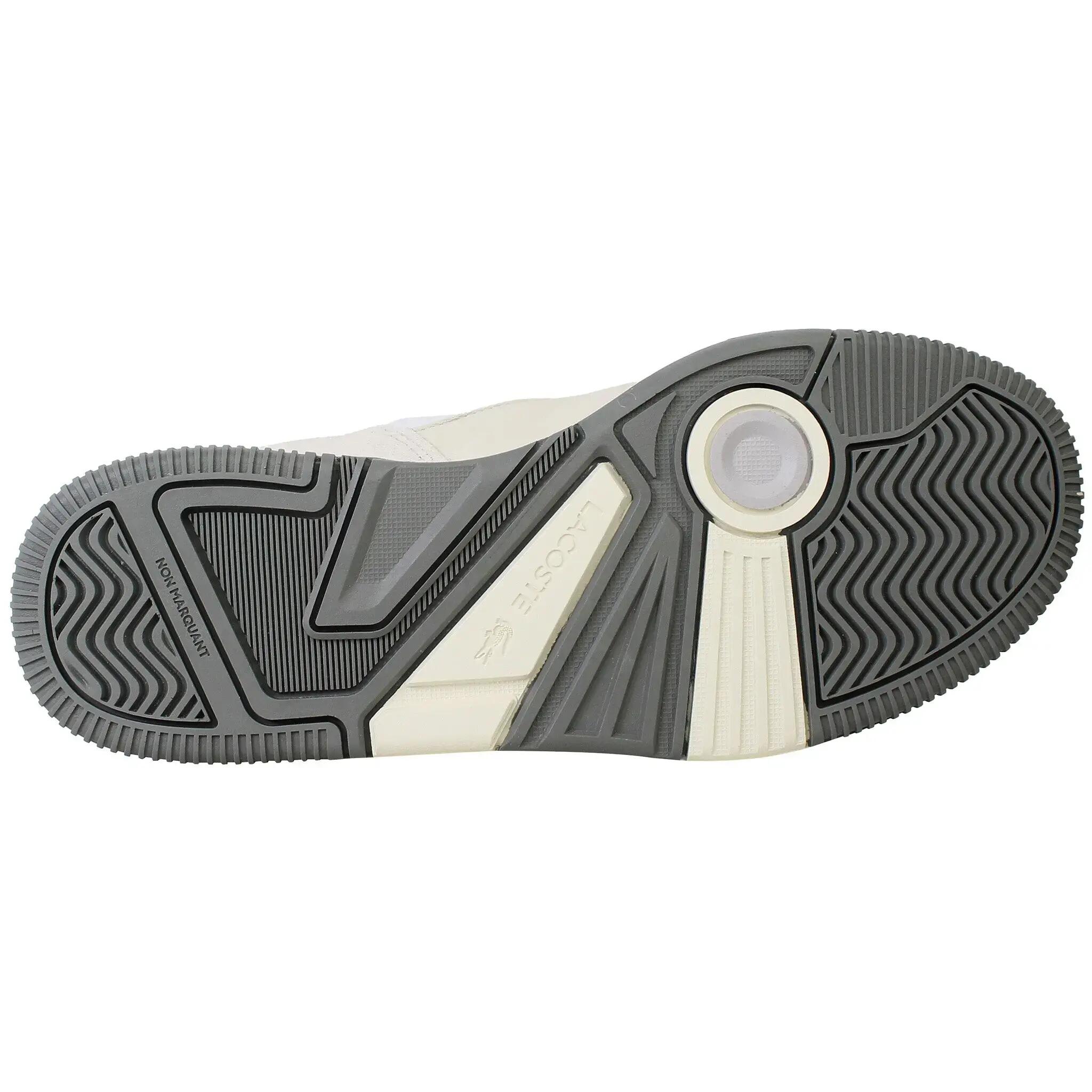 Lacoste Lineshot 124 1 Mens White/Grey Trainers 5/5