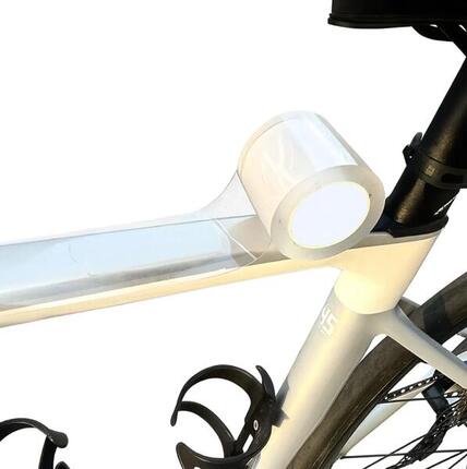 Transparante framebescherming tape fiets 5 cm 10 m