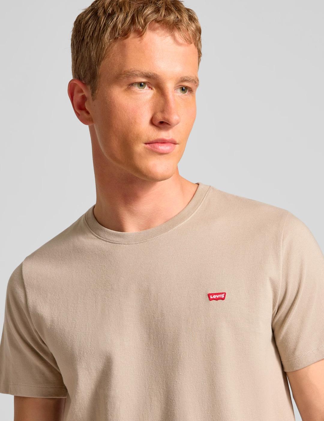 Maglietta da uomo Levi´s beige. 3/5