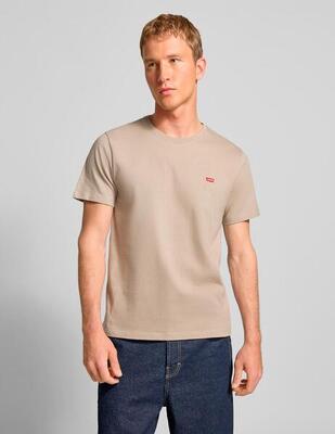 Maglietta da uomo Levis con piccolo logo verde.