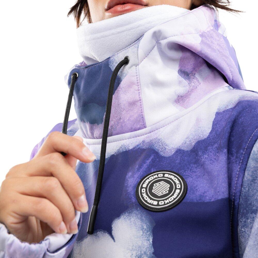 Giacca da snowboard da donna Sport invernali W1-W Kumo Viola 4/8