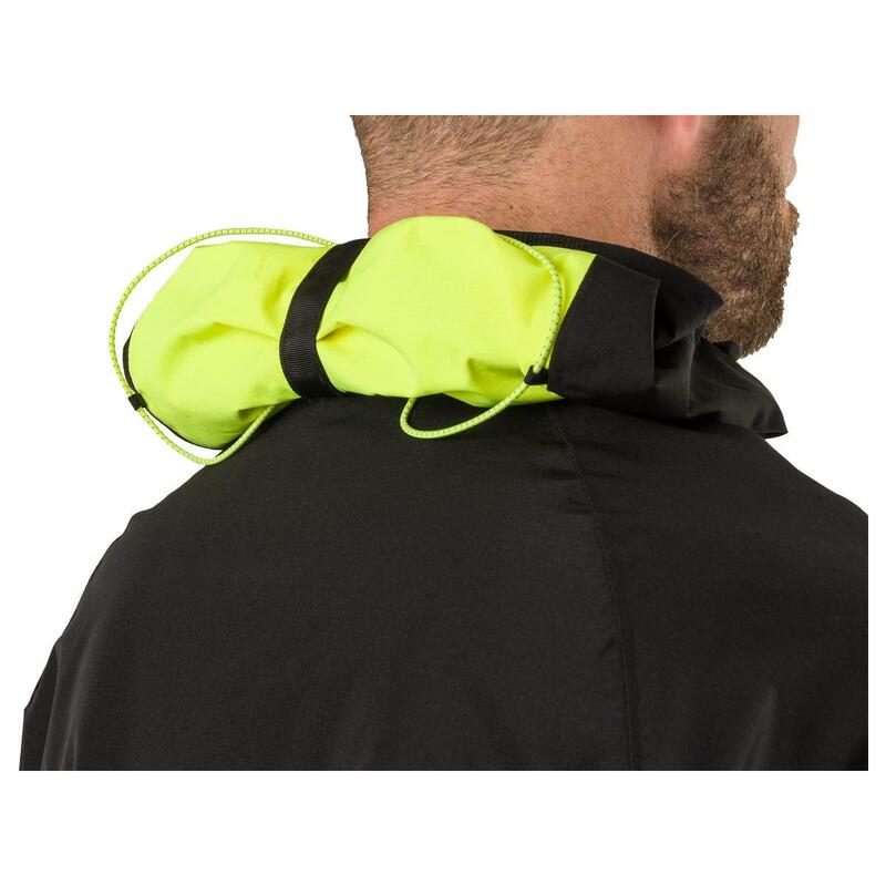 Commuter Rain Jacket Commuter Men Hi-vis & Reflection Black
