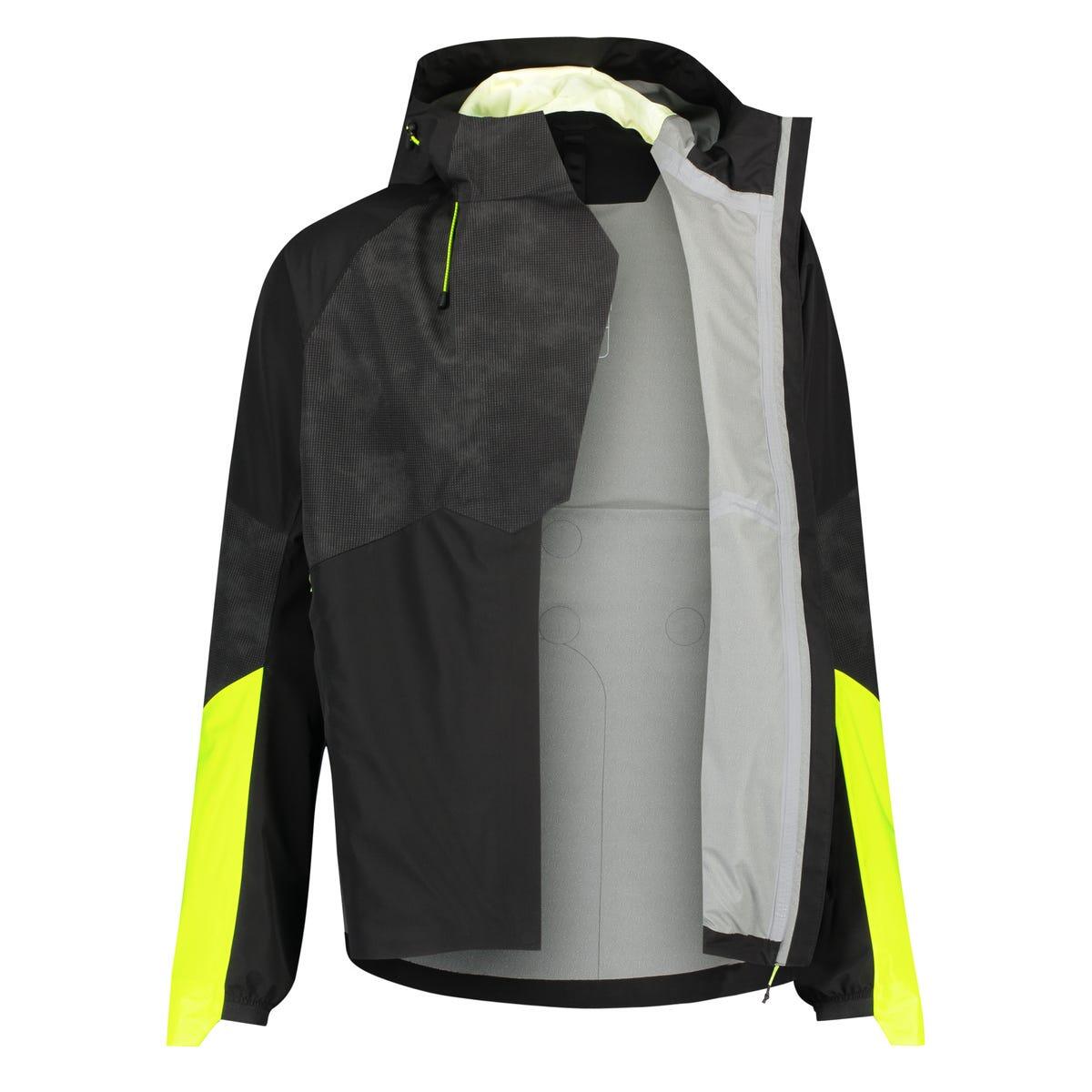 Commuter Giacca antipioggia Commuter Uomini Hi-vis & Reflection Black 6/7