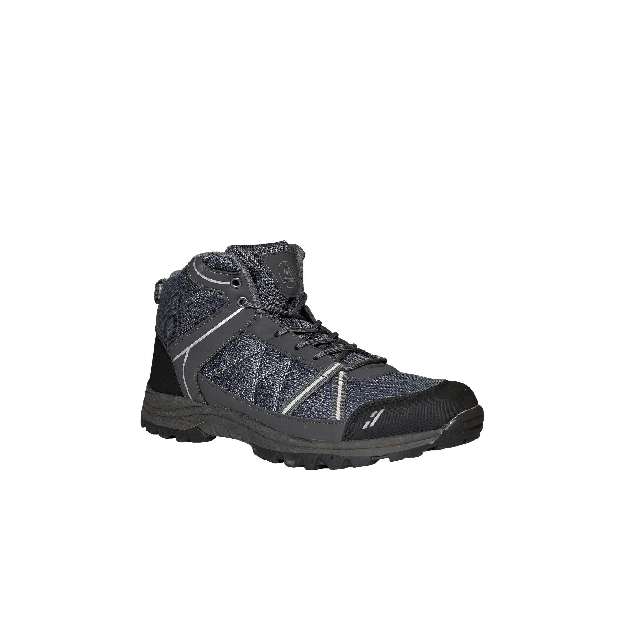 Lhotse - Chaussures De Randonnée - Anthracite/gris Genepi - 40 - Chaussures À Crampons - Gris|marron - 40 - Decathlon