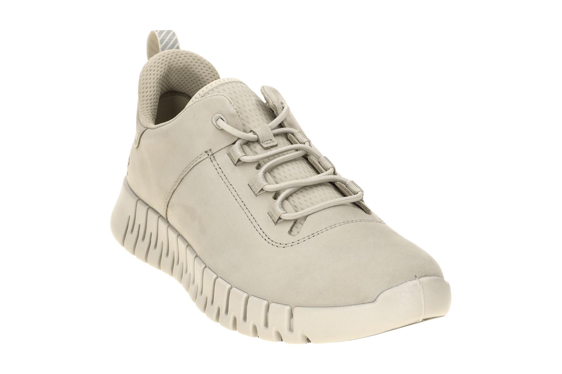 Ecco Gruuv Schuhe grau cashmere Nubuck Sneakers 525204 3/7