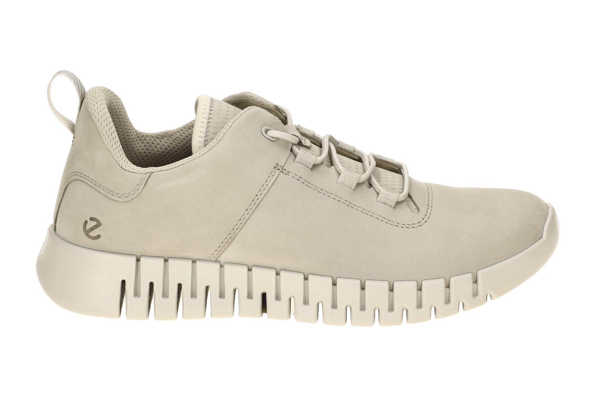 Ecco Gruuv Schuhe grau cashmere Nubuck Sneakers 525204 2/7