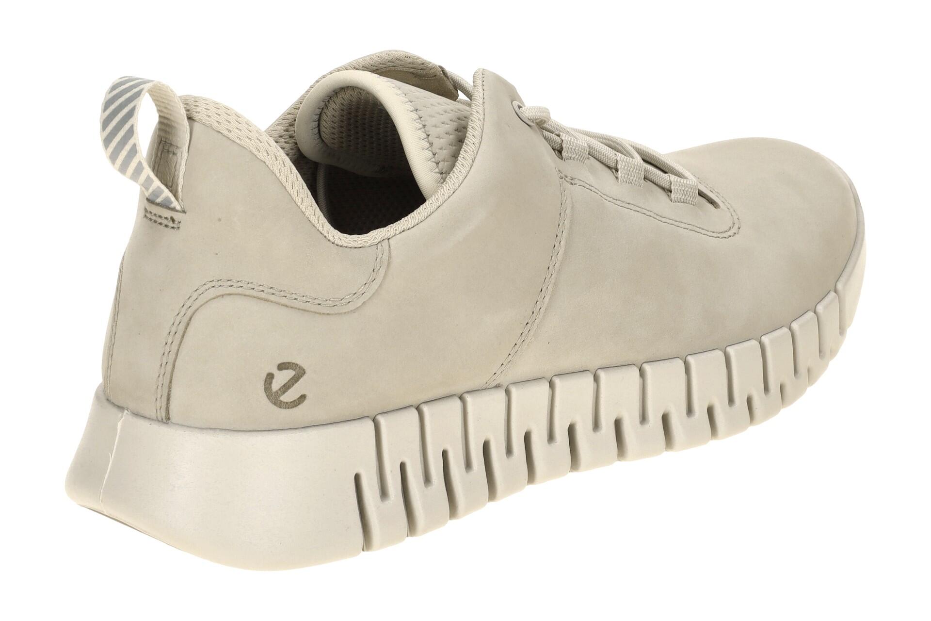 Ecco Gruuv Schuhe grau cashmere Nubuck Sneakers 525204 4/7