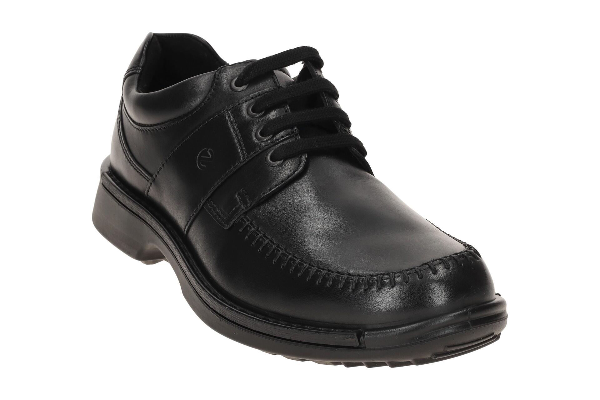 Ecco Fusion Walker Schuhe schwarz Mokassin 3/7