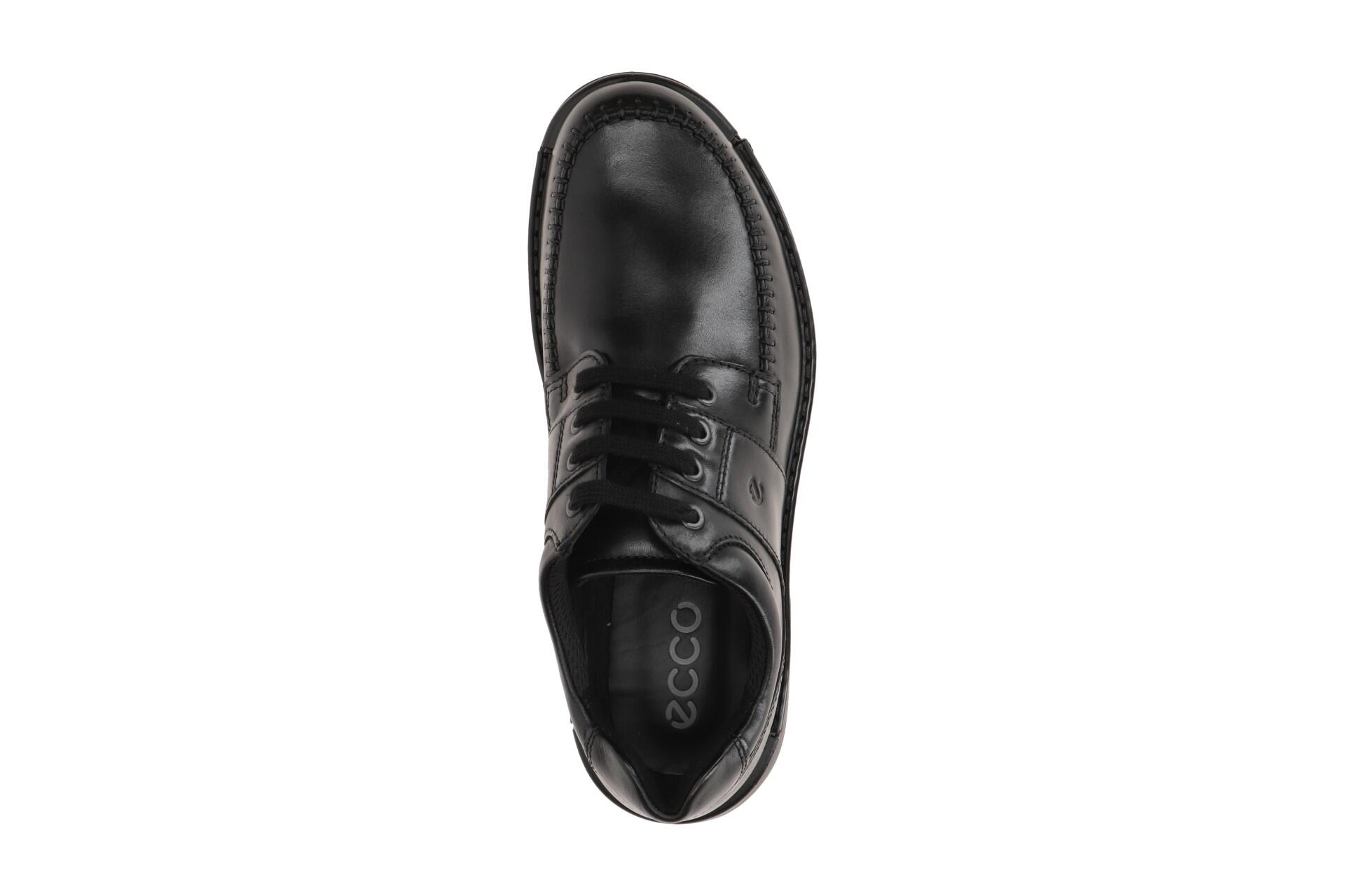 Ecco Fusion Walker Schuhe schwarz Mokassin 6/7