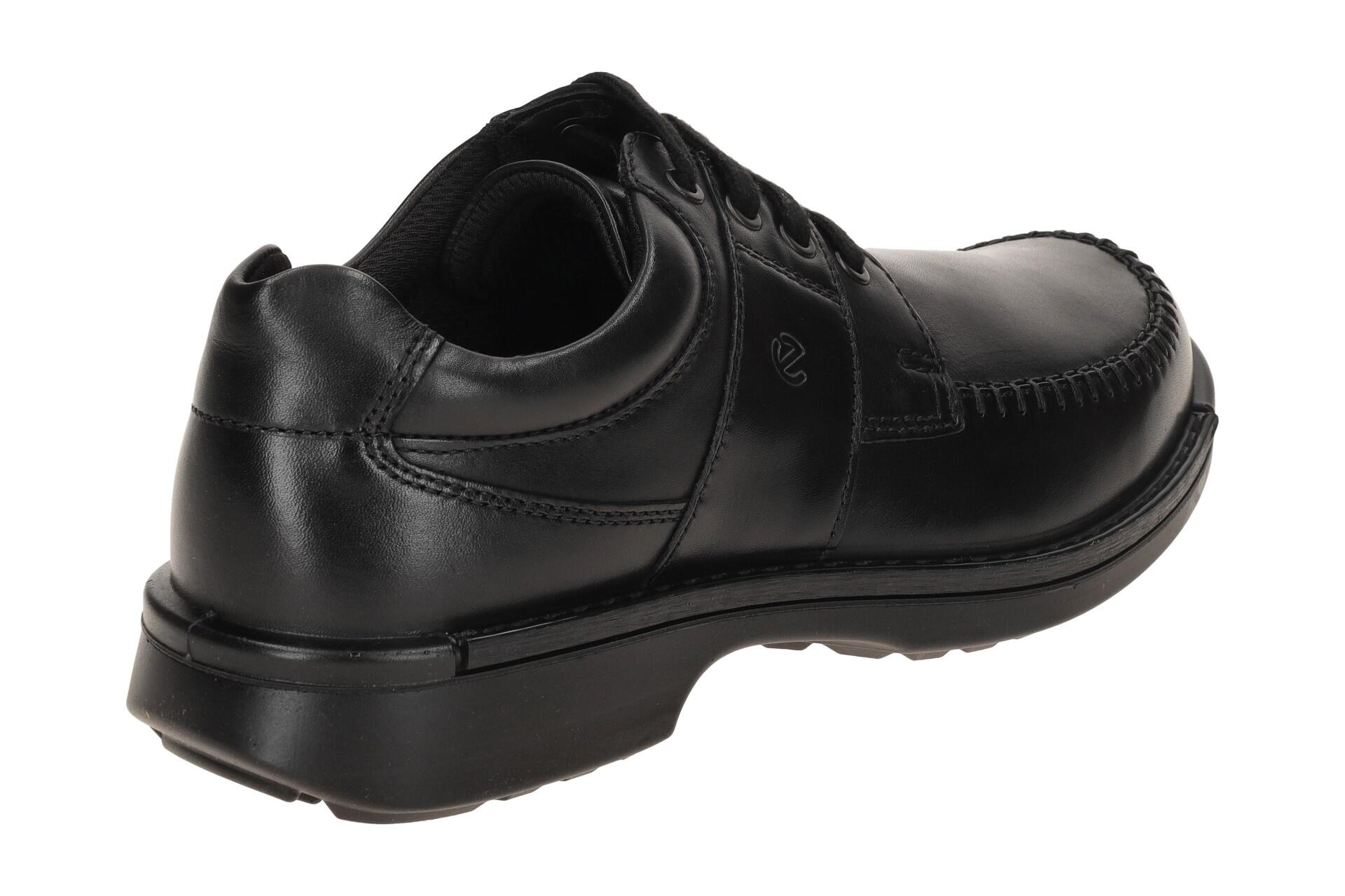 Ecco Fusion Walker Schuhe schwarz Mokassin 4/7