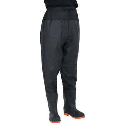VidaXL Waders con stivali incorporati Taglia 42 Nero.