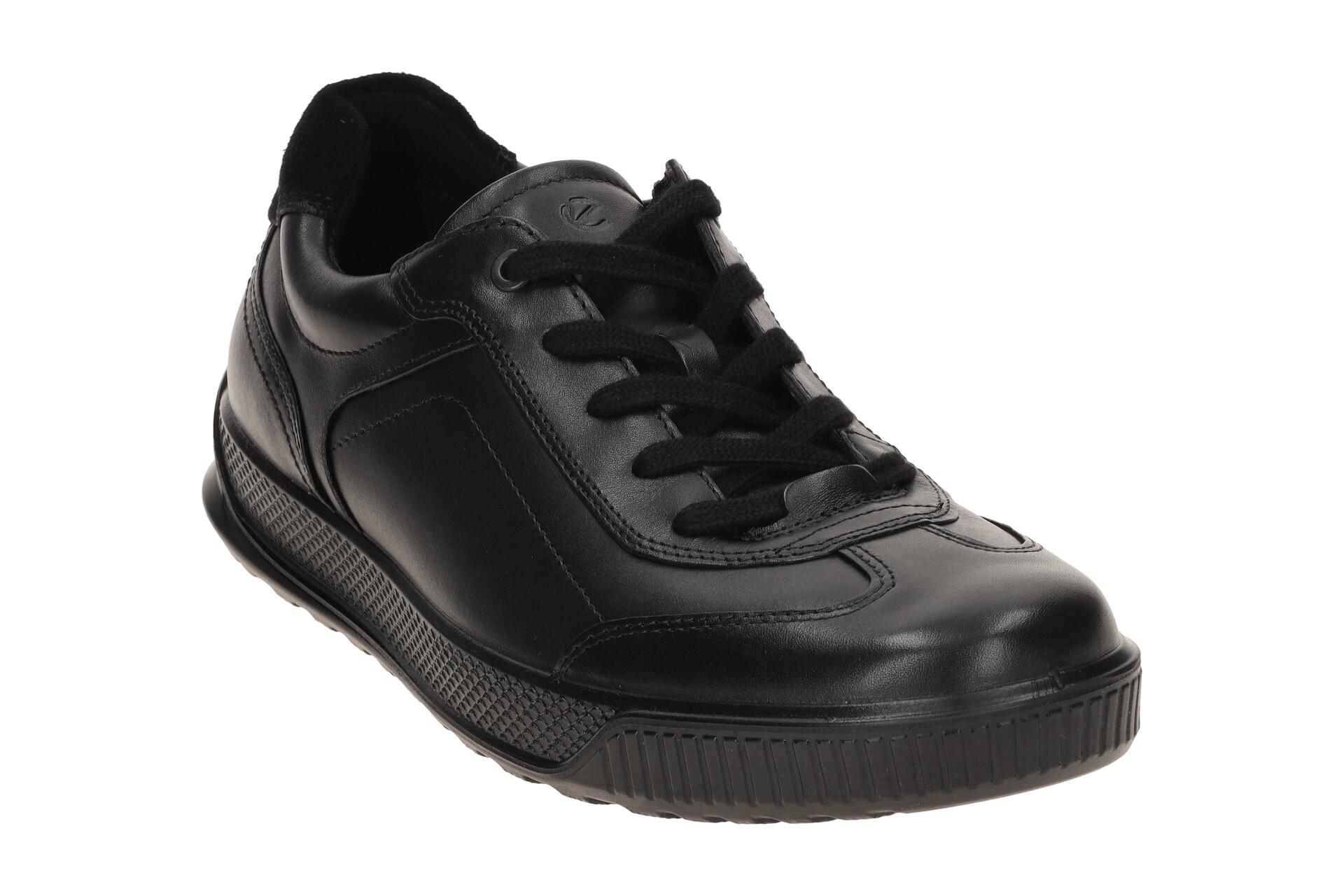 Ecco Byway Schuhe schwarz uni Glattleder 501684 3/7