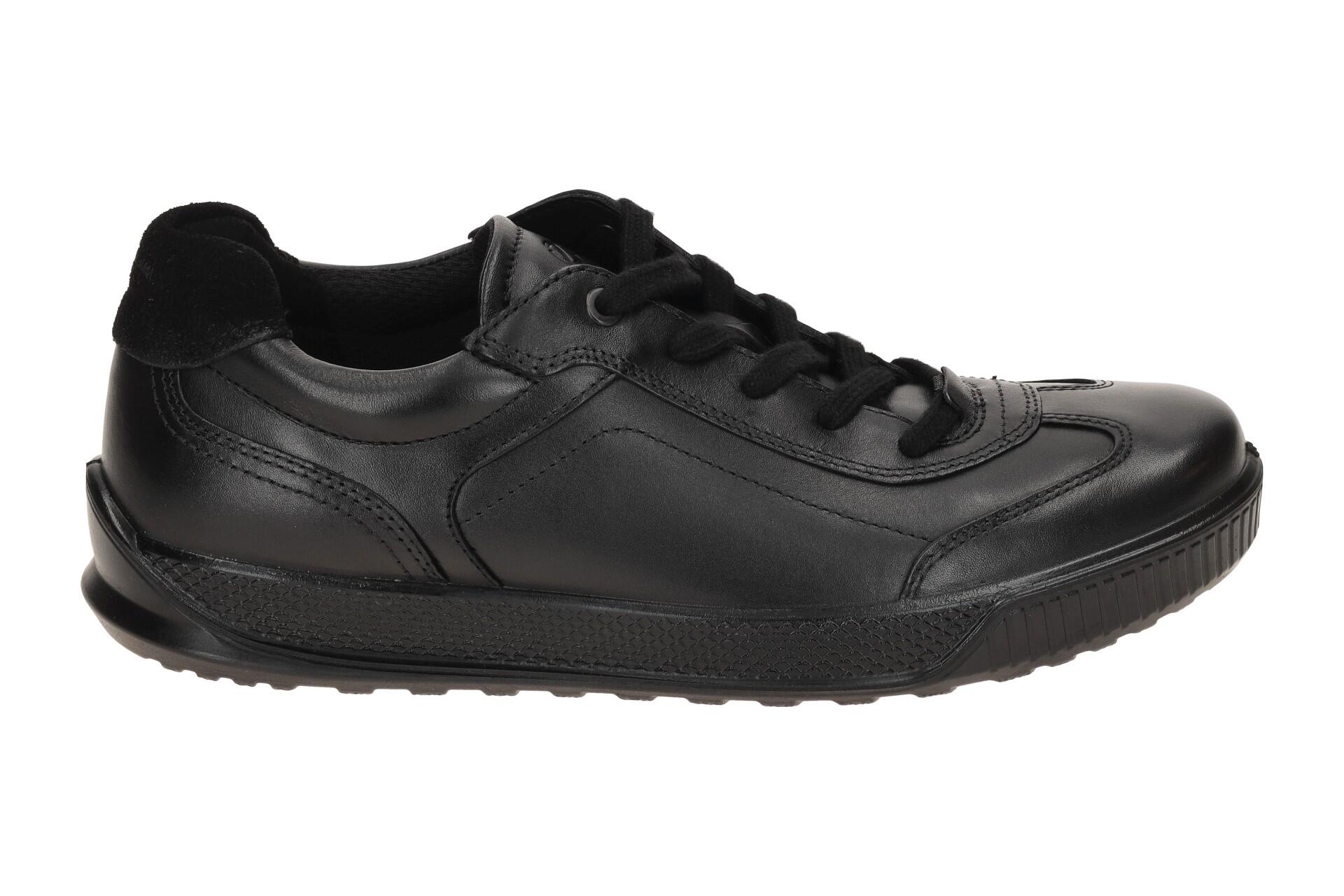 Ecco Byway Schuhe schwarz uni Glattleder 501684 2/7
