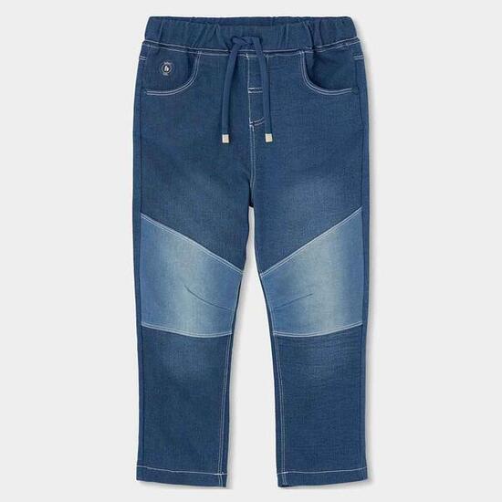 Pantalones de verano de senderismo kids niño boboli azul