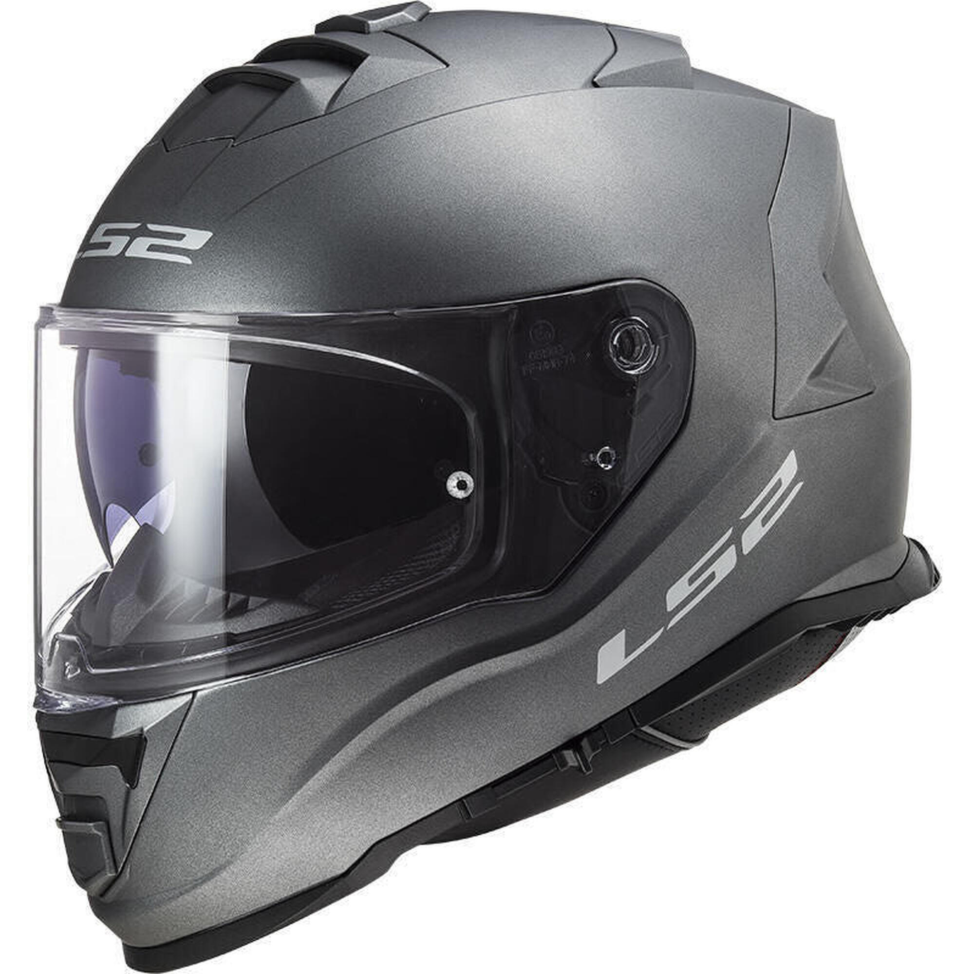 L2s - Casque Intégral Ls2 Ff800 Storm Ii Solid Xxl Titan Mat - Casque - Gris - 52 2xl - Decathlon