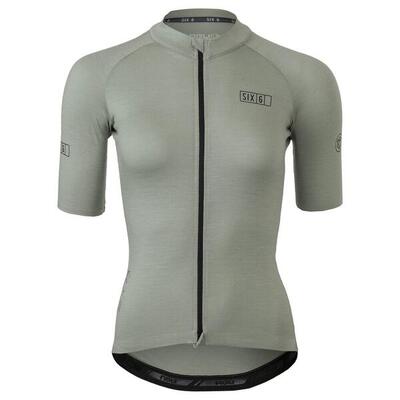 Merino fietsshirt six6 dames