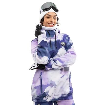 Dames Wintersport snowboardjas W1-W Kumo Paars