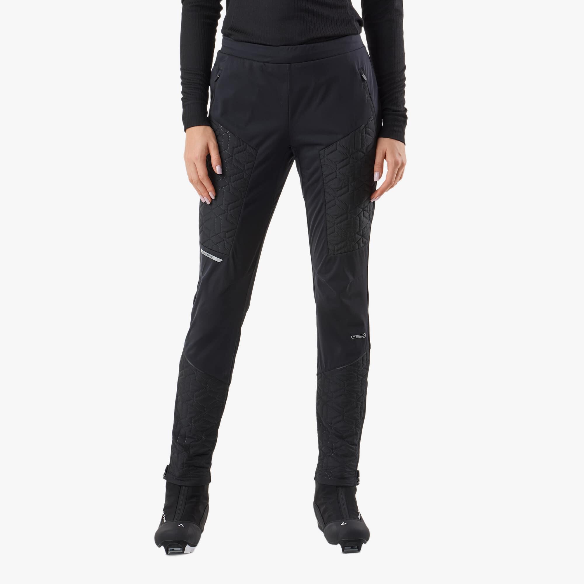 Swedemount - Pantalon Ski De Fond Femme Core X.c Pants Imperméable Respirant - Pantalon De Ski - Noir - Decathlon