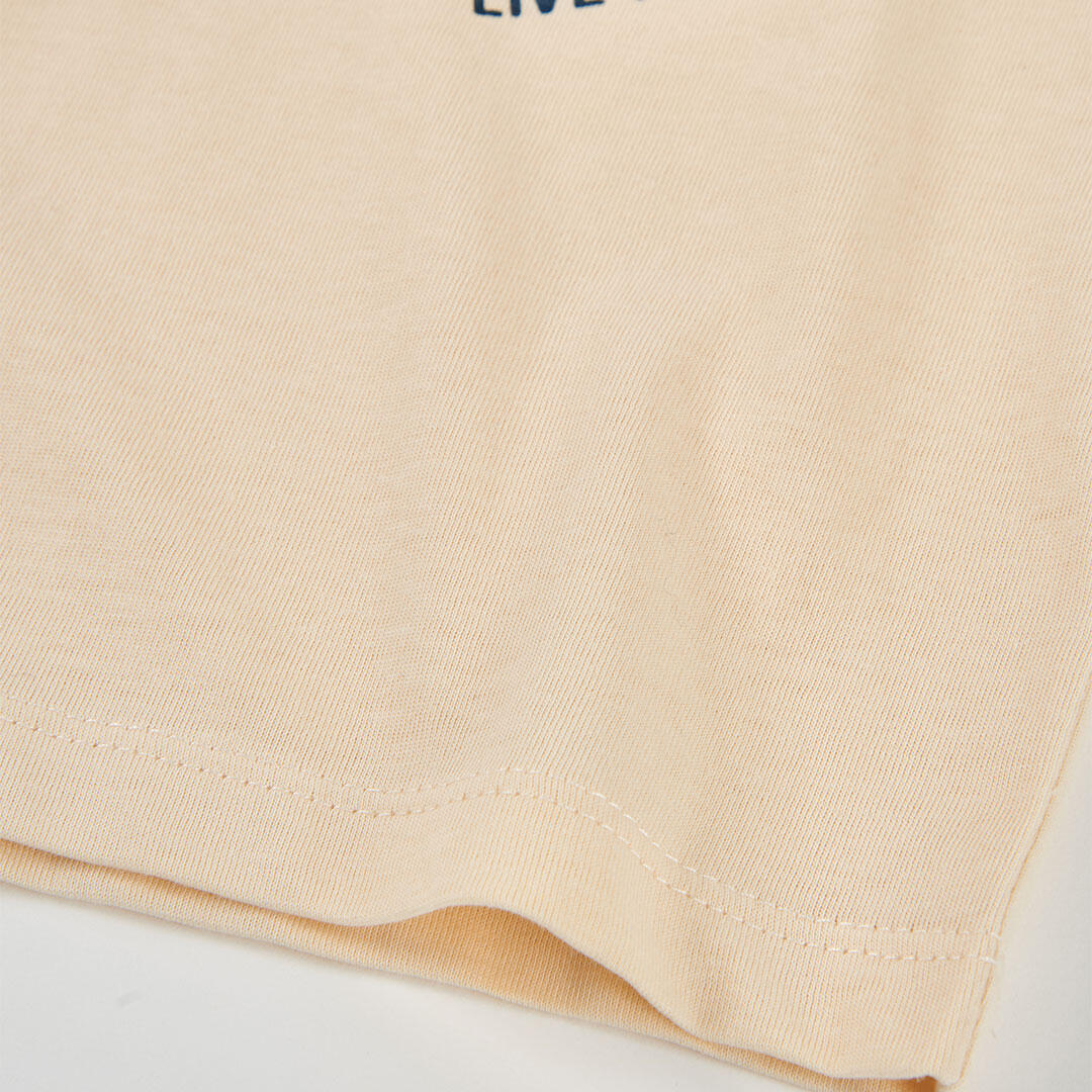 Camisetas de verano de gimnasia kids niño boboli crudo 4/4