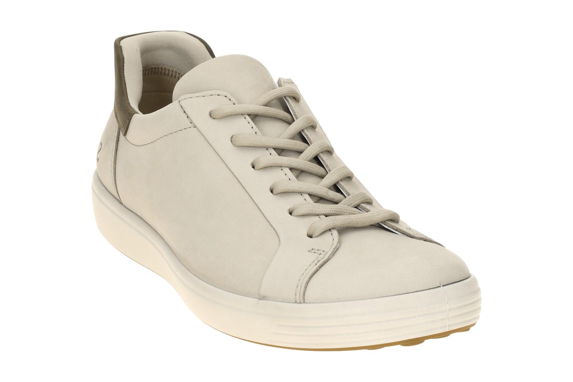 Ecco Soft 7 Schuhe grau cashmere Herren SLIP-ON Sneakers 470824 3/7