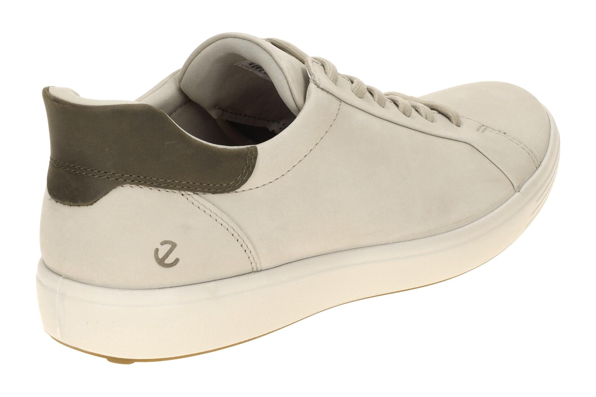 Ecco Soft 7 Schuhe grau cashmere Herren SLIP-ON Sneakers 470824 4/7