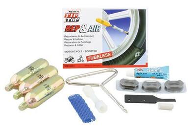 Reparatieset air motorfiets tubeless