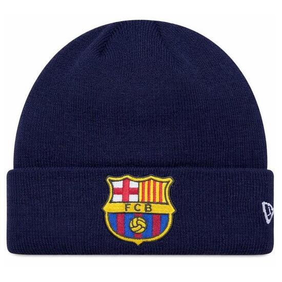 FC Barcelona x New Era czapka zimowa junior granatowa