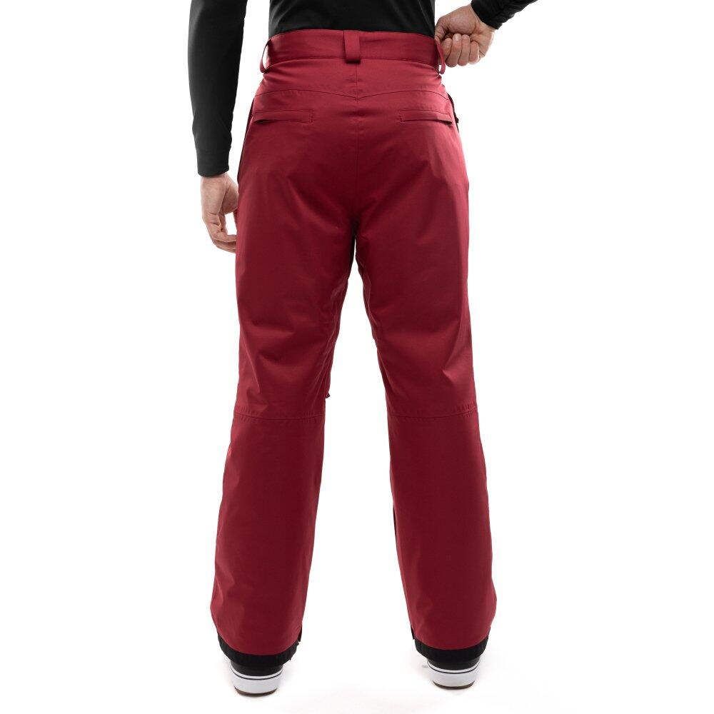 Pantaloni da snowboard da uomo Sport invernali P1 Furano Rosso 2/8