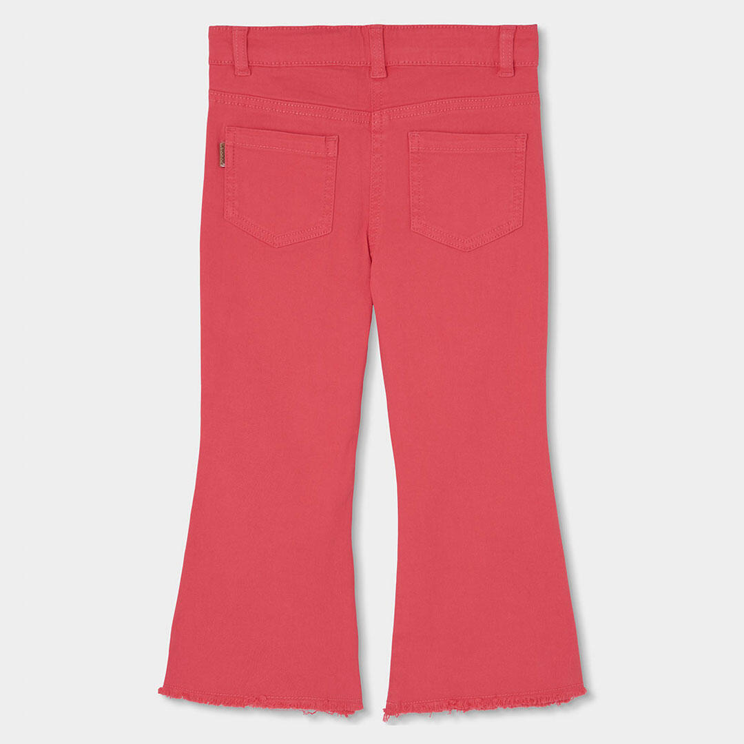 Pantalones de verano de senderismo kids niña boboli fresa 2/4