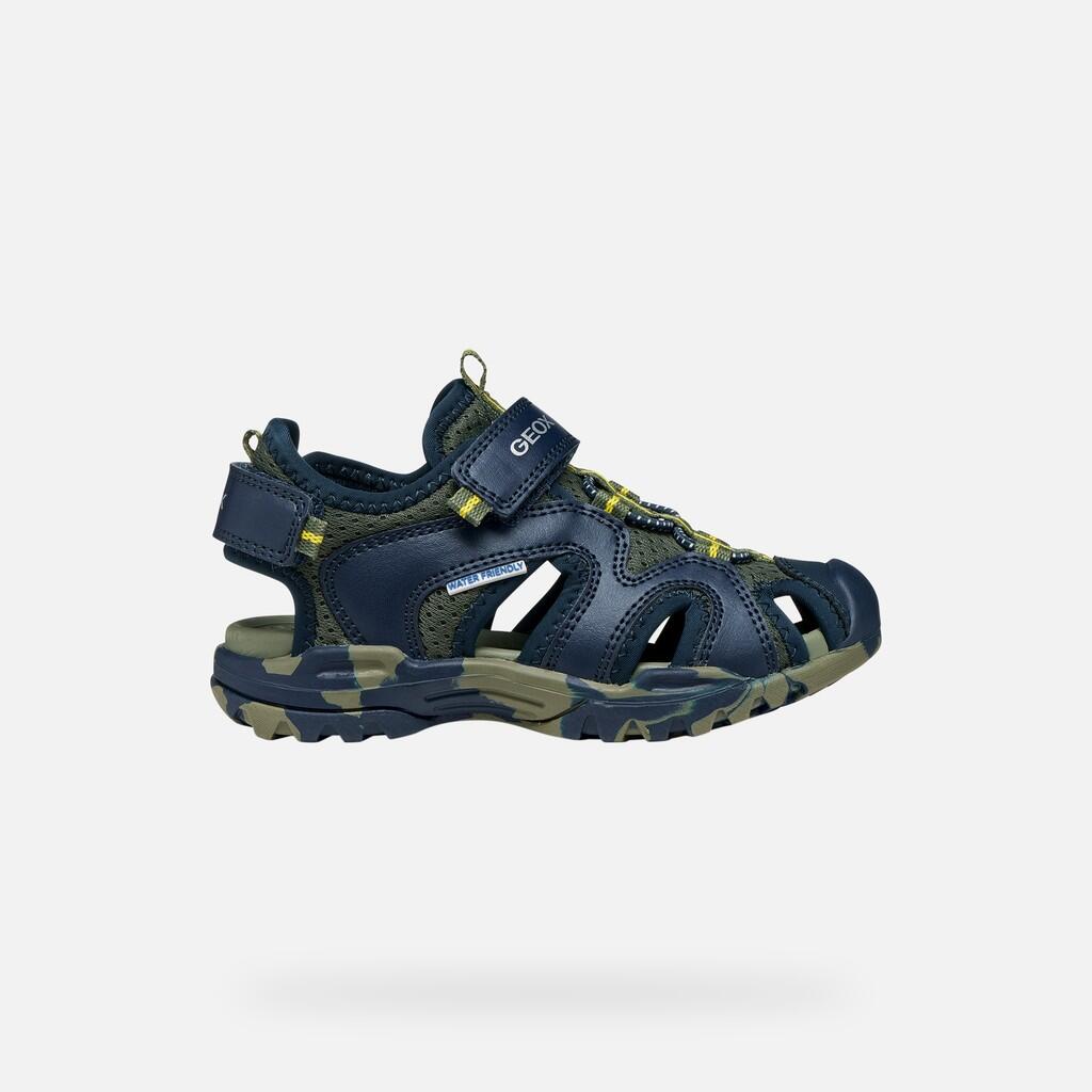 Sandales Garçon BOREALIS BOY Bleu Marine/Vert Militaire 2/7