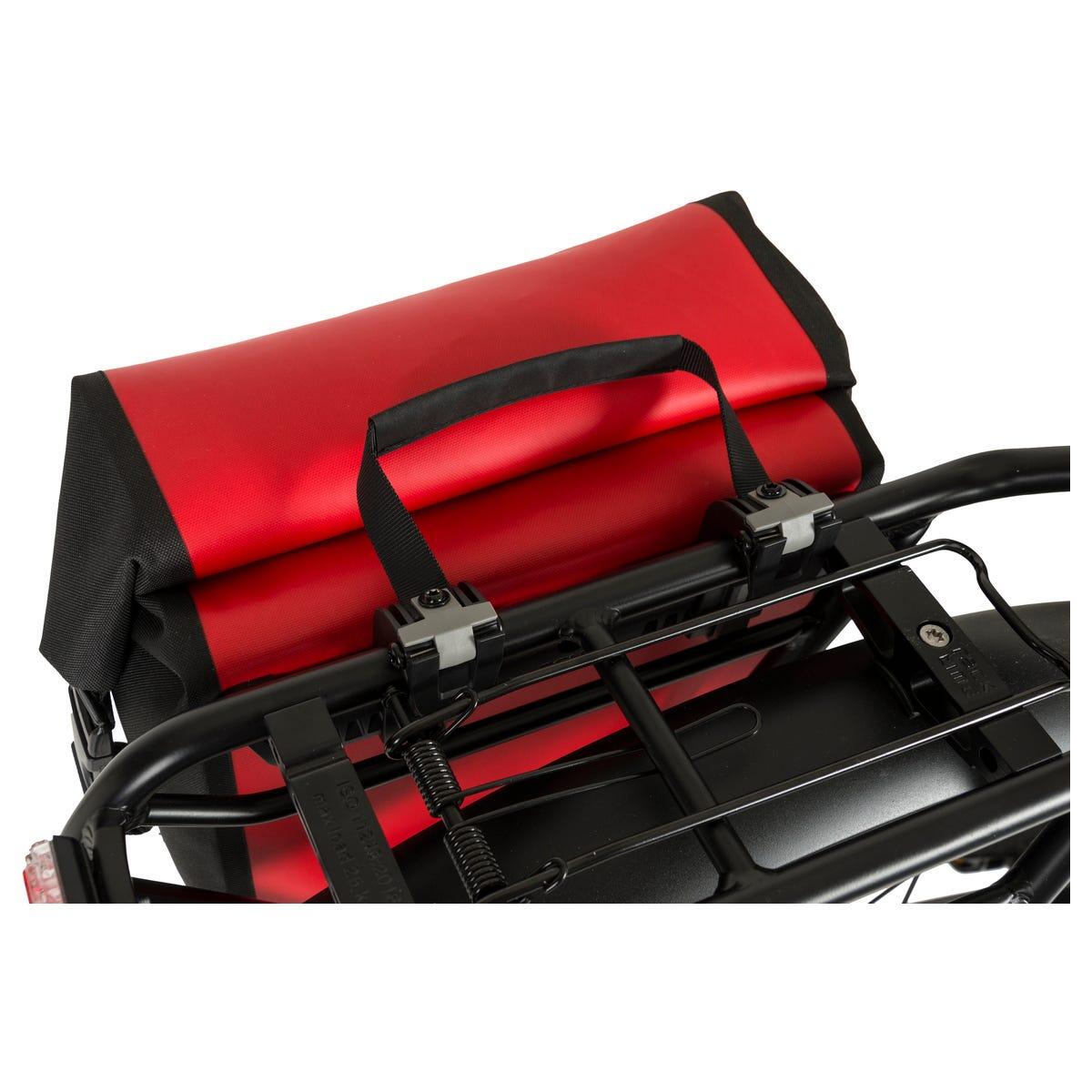 Clean Einzelne Fahrradtasche Shelter Click'nGo Medium Red 3/7