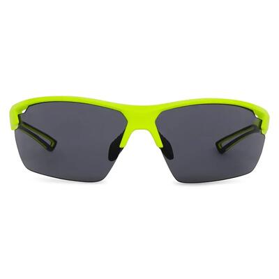 Fietsen sportbril valiant uv400 met rookglazen zwart