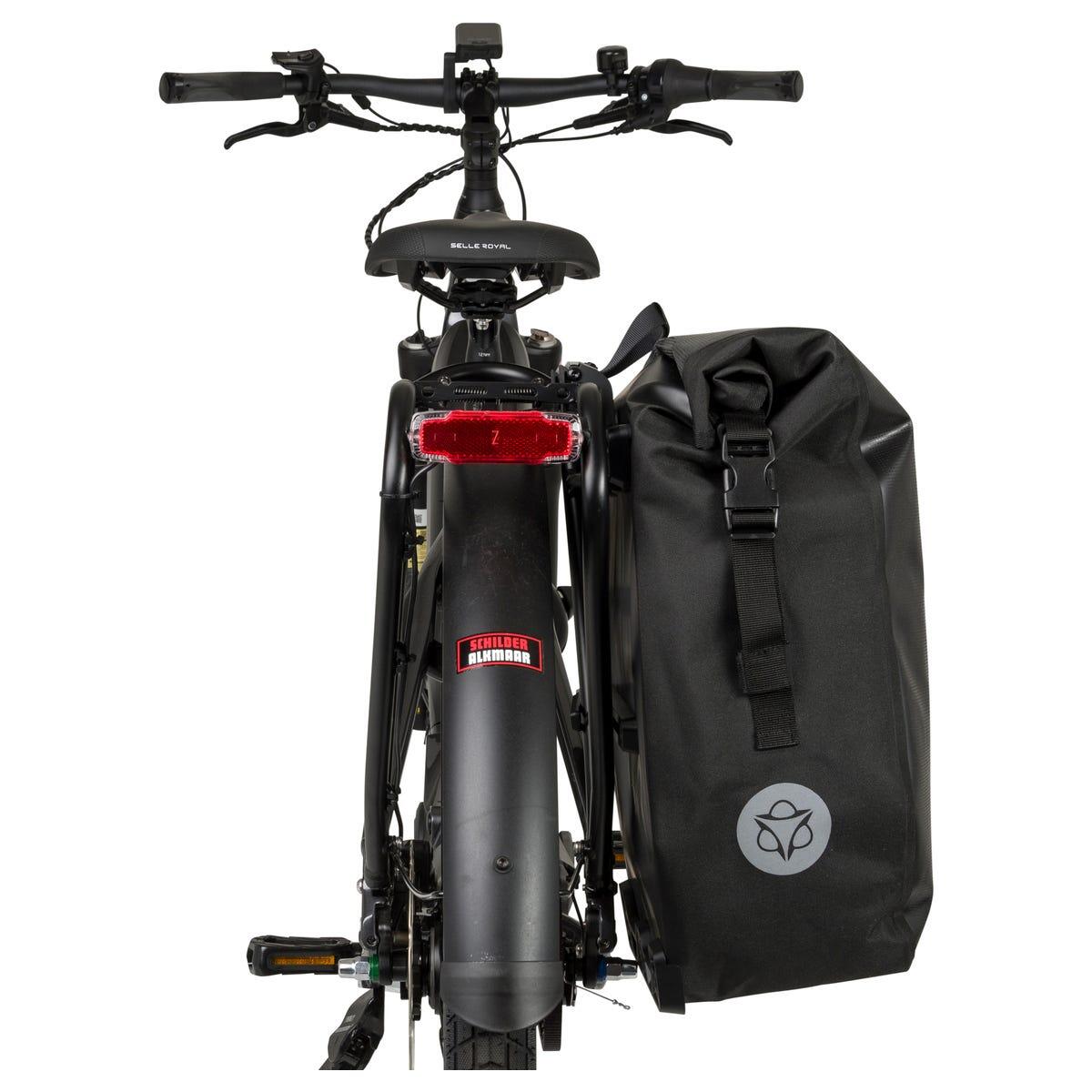 Enkele fietstas Shelter Click'nGo Large 21 liter waterdicht reflecterend 6/7