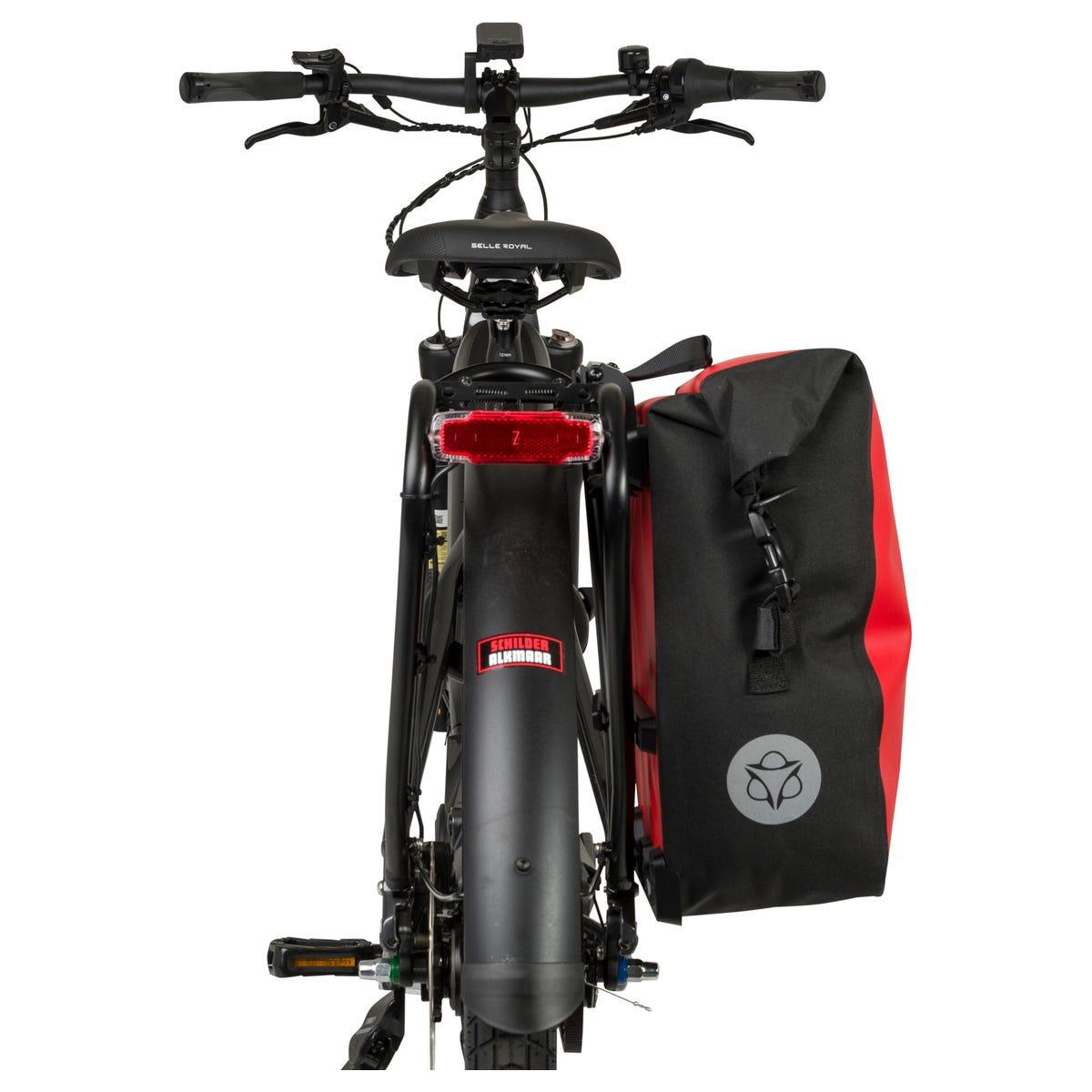 Clean Einzelne Fahrradtasche Shelter Click'nGo Medium Red 6/7