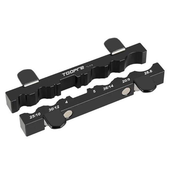 Universal fahrrad tischschraubstock cnc aluminium mehrere durchmesser