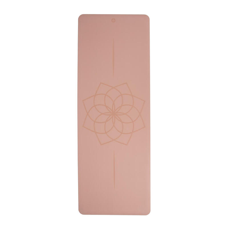 Saltea de yoga Bodhi Phoenix Lotus din cauciuc de 4 mm, antiderapantă