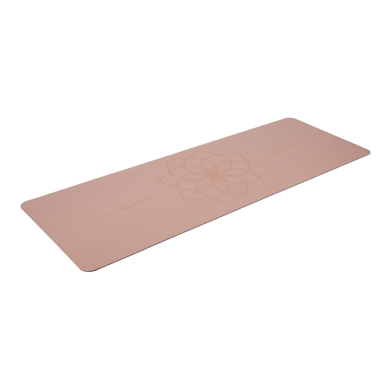 Comfortabele en slipvaste yogamat 4 mm Bodhi Phoenix Lotus 3/6