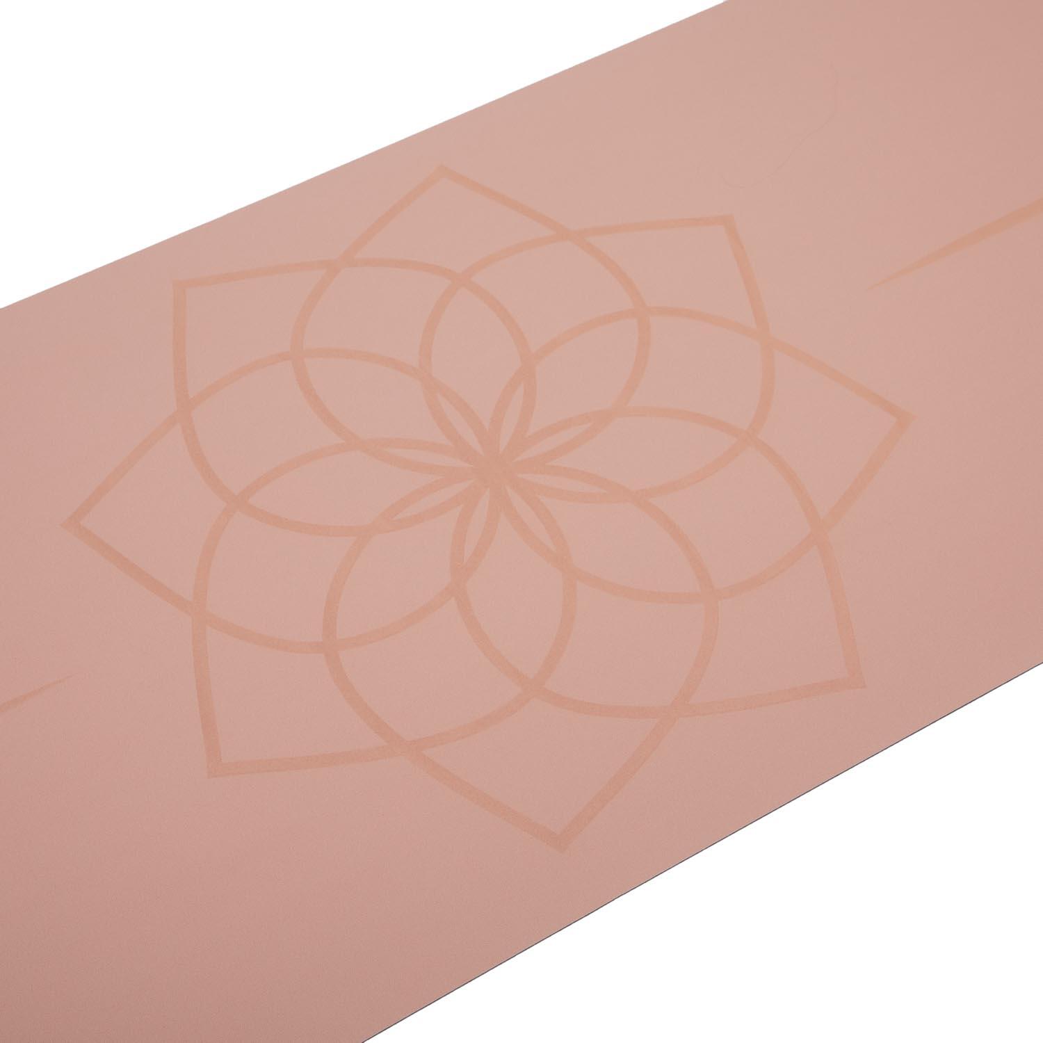 Comfortabele en slipvaste yogamat 4 mm Bodhi Phoenix Lotus 6/6