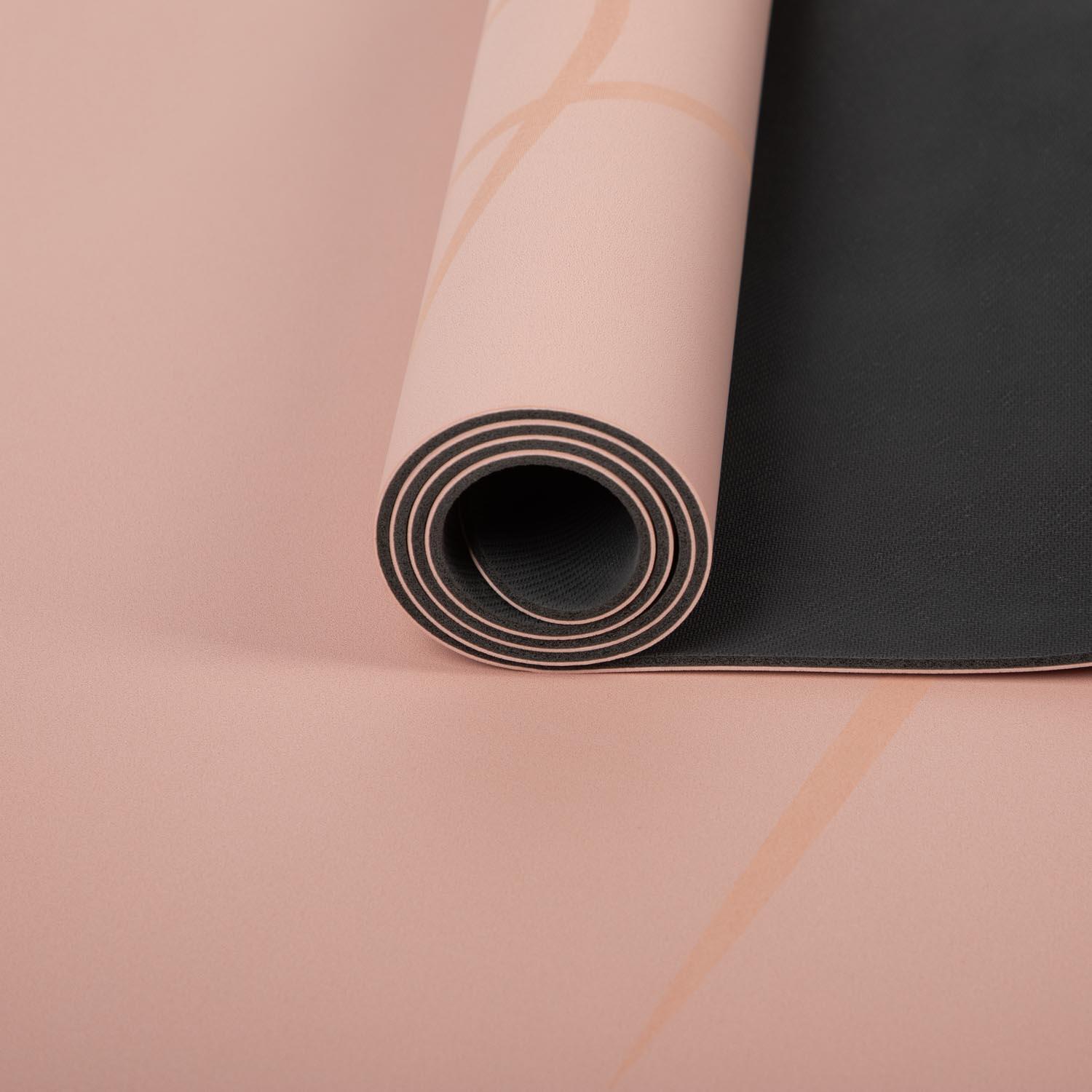 Comfortabele en slipvaste yogamat 4 mm Bodhi Phoenix Lotus 5/6