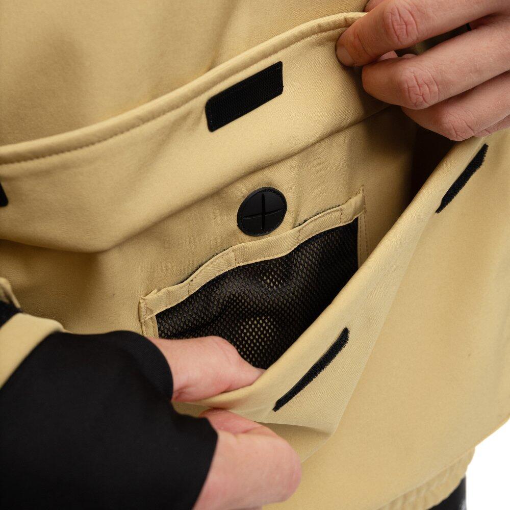 Veste snowboard homme Sports d'hiver W3 Kamui Beige 4/8