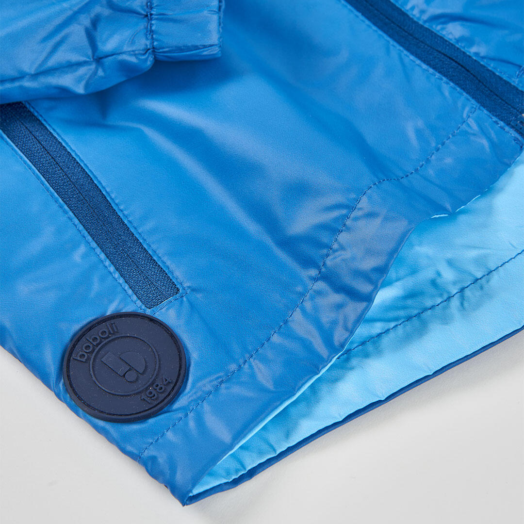 Parkas de verano de senderismo kids niño boboli azul 4/4