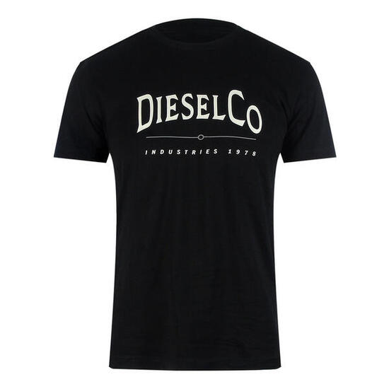 T-shirt - hommes - manches courtes - diesel t-diego-boss - noir