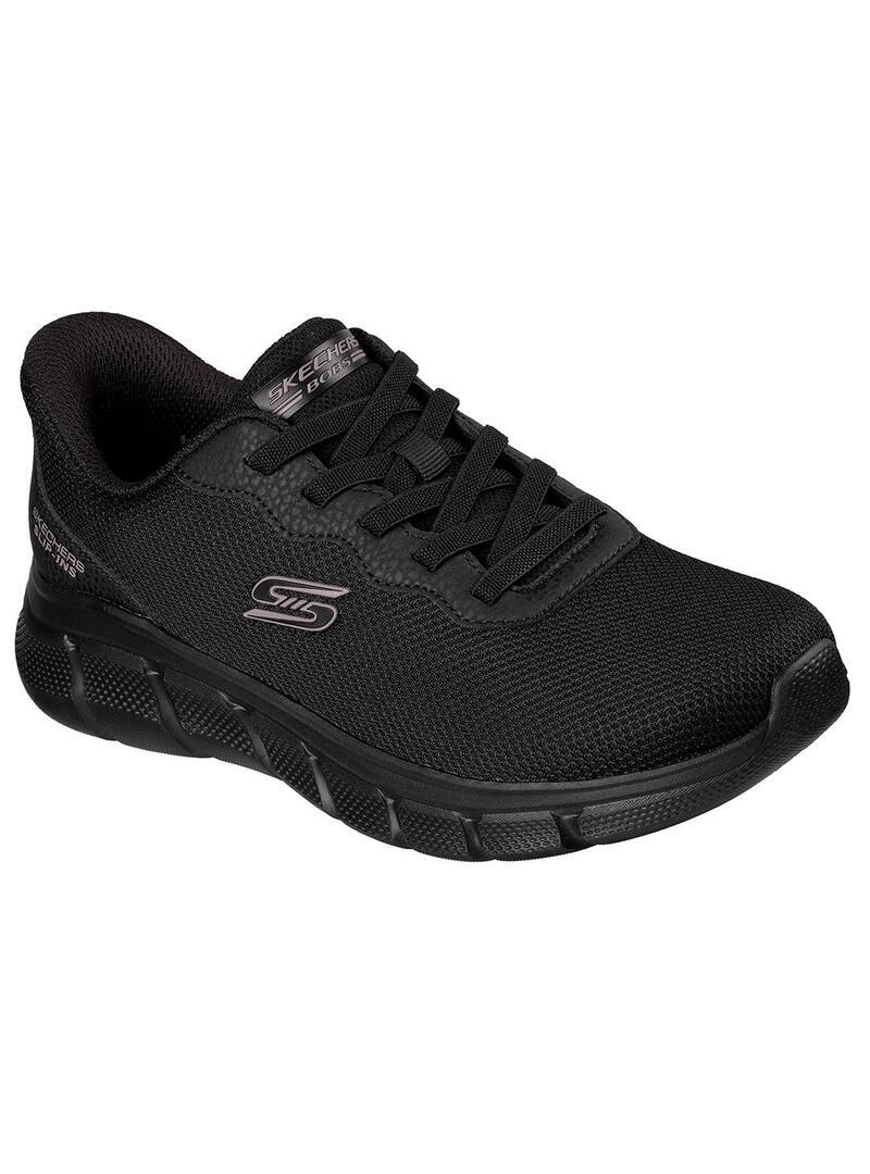 Zapatillas Dames Skechers Bobs Sport B Flex - Flex Lucy Zwart 2/2
