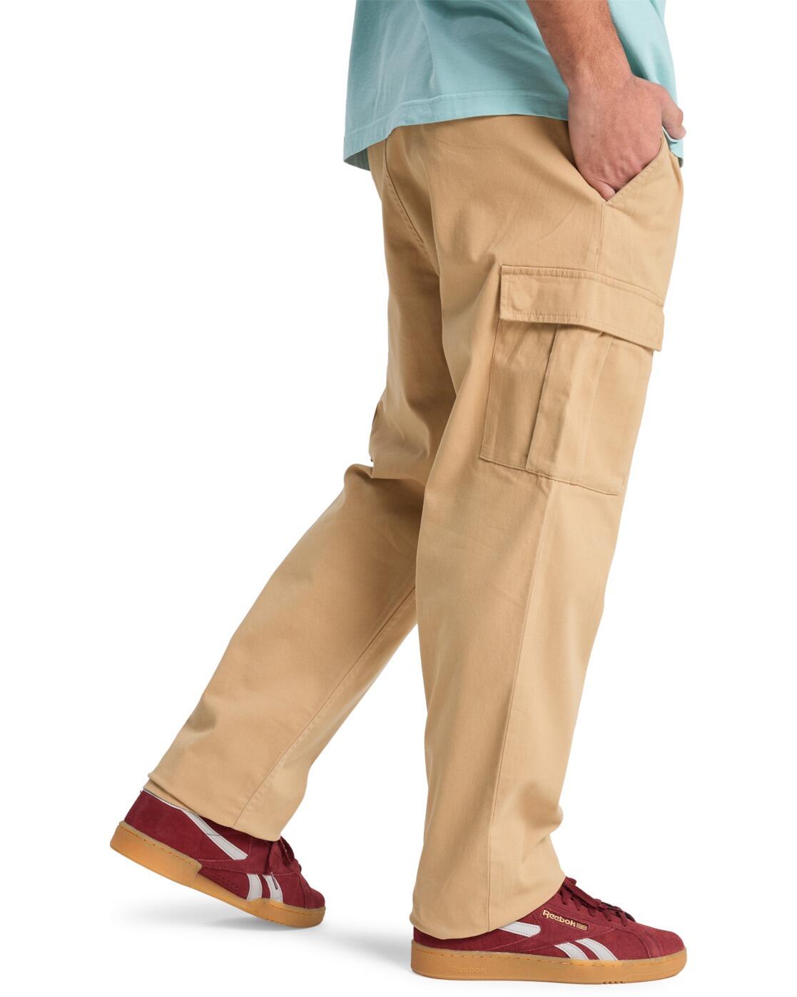 Pantalon cargo TAXER REGULAR Beige Homme 3/4