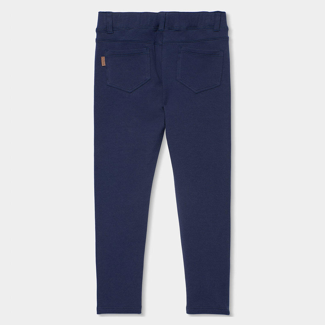 Pantalones de verano de senderismo kids niña boboli azul 2/4