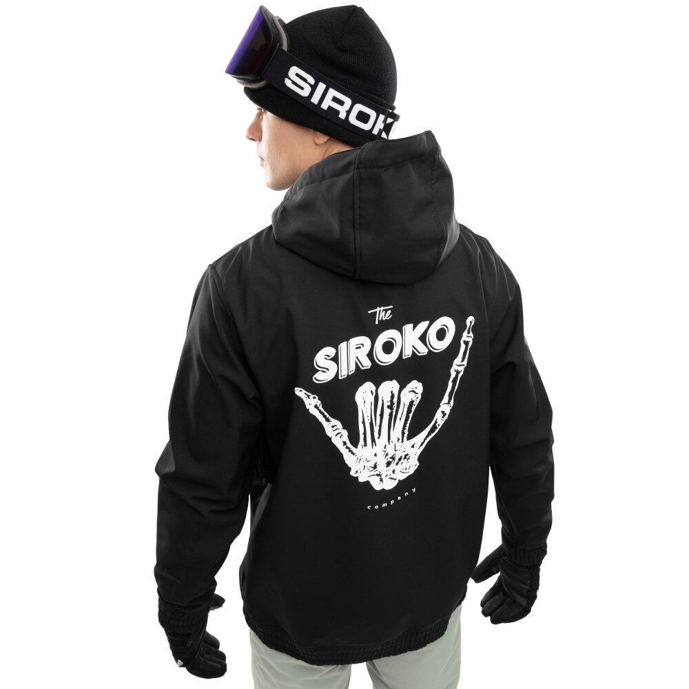 Męska kurtka snowboardowa Sporty zimowe Siroko W1 Shaka