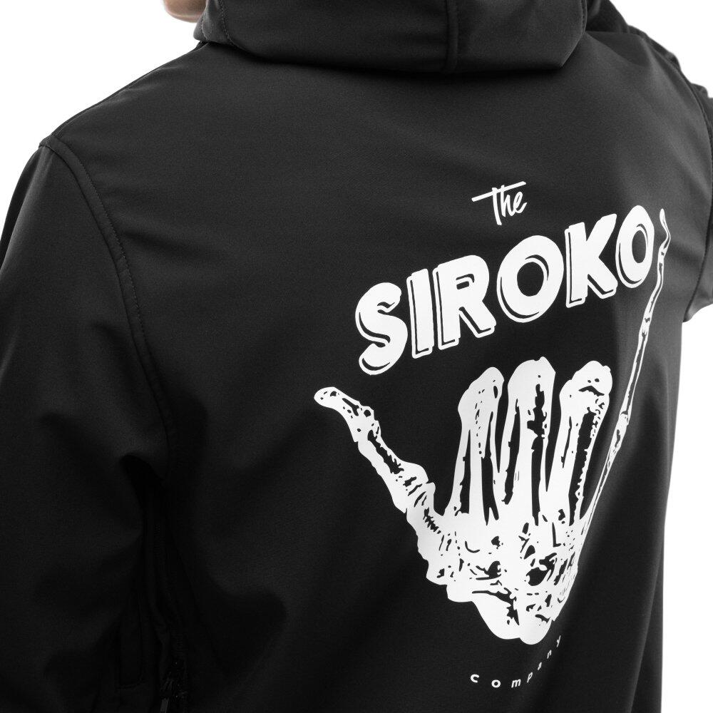 Giacca da snowboard da uomo Sport invernali W1 Shaka Nero 4/8