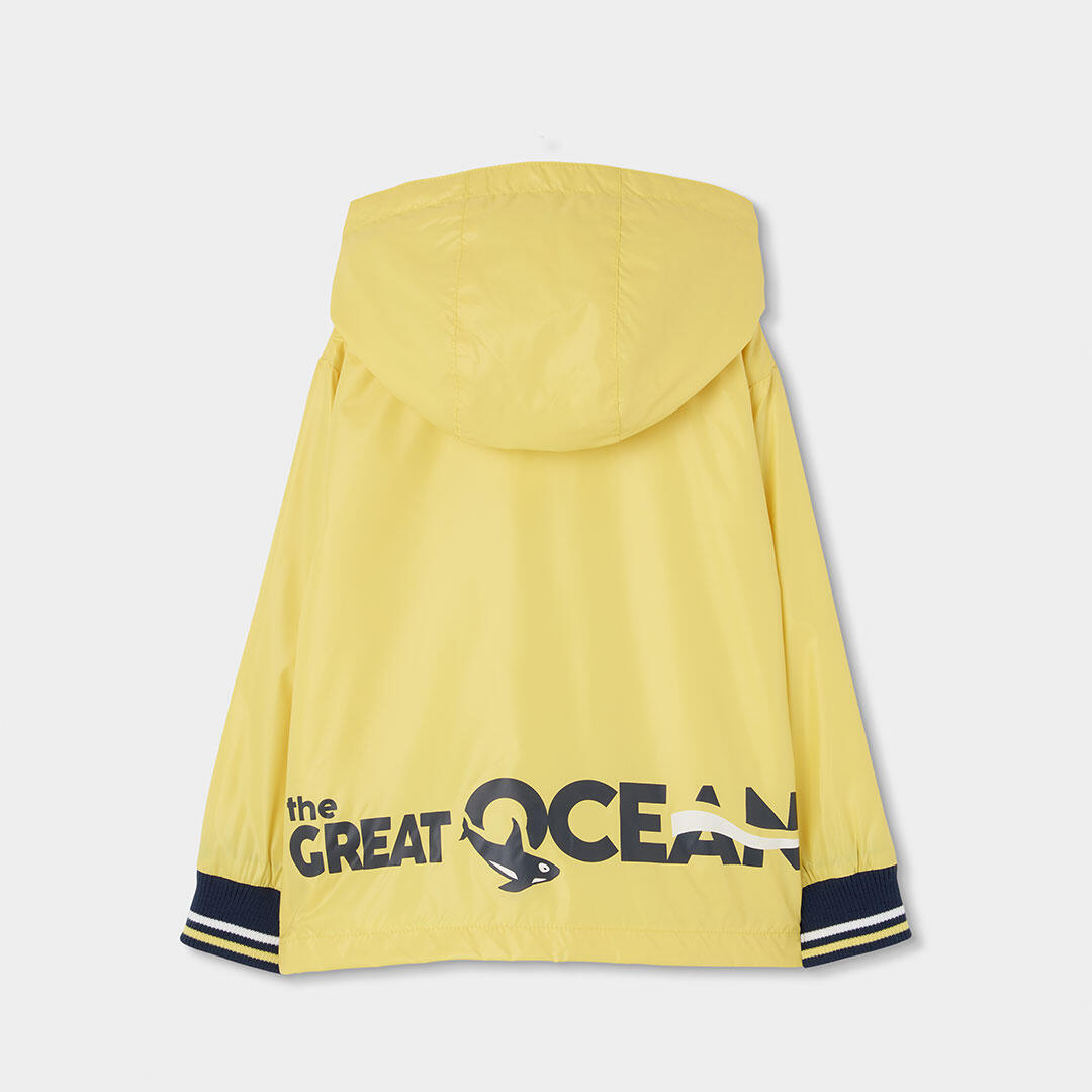 Parkas de verano de senderismo kids niño boboli amarillo 2/4