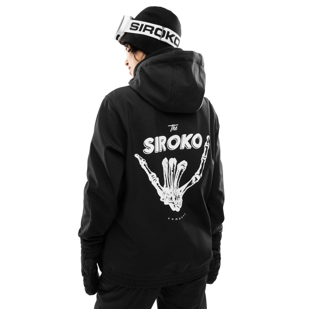 Damska kurtka snowboardowa Sporty zimowe SIROKO W1-W Shaka